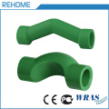 Rehome White &Green PPR Pipe Fitting PPR Elbow Fittings with CE C Ertification